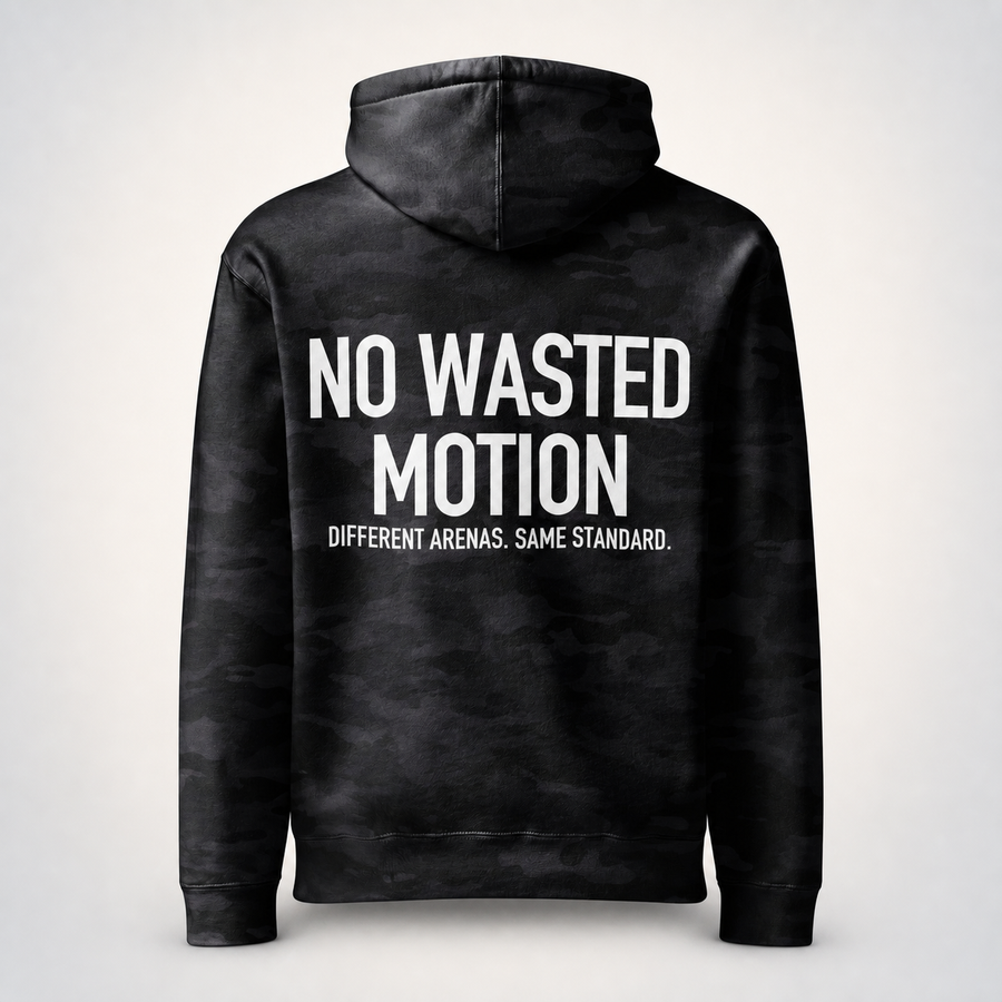 NWM Signal Heavyweight Hoodie on the TunedForm studio gradient