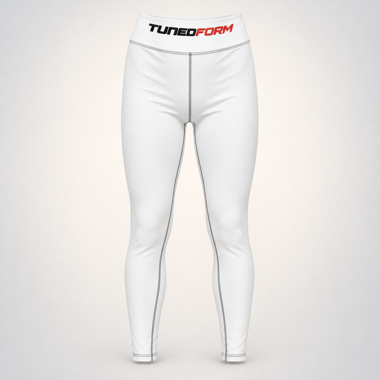TunedForm Formline Yoga Leggings on the TunedForm studio gradient